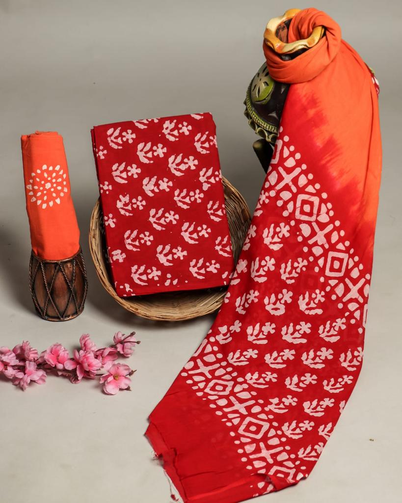 mulmul cotton dress materials Mul Mul Cotton Dress Materials by Maatshi